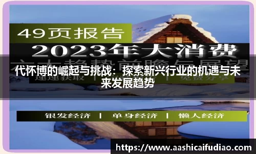 代怀博的崛起与挑战：探索新兴行业的机遇与未来发展趋势